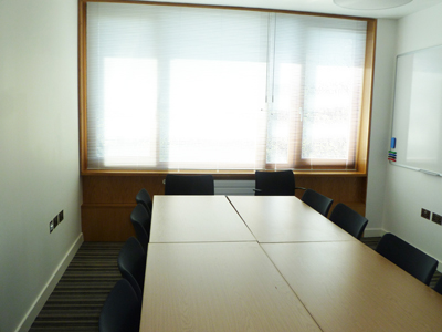 3.13 is a Tutorial room located on the second floor of 50 George Square.