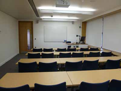 G.01 is a Classroom located on the ground floor of 50 George Square.
