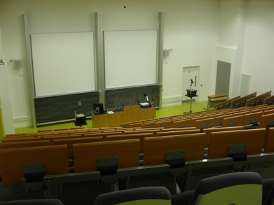 Lecture Theatre 3 is a Lecture Theate located on the ground floor of Appleton Tower.