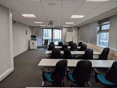 Room M3 is a Tutorial Room located on the mezzanine level of Appleton Tower.
