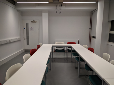 2.4 is a Tutorial Room located on the 2nd level of Lister Learning and Teaching Centre