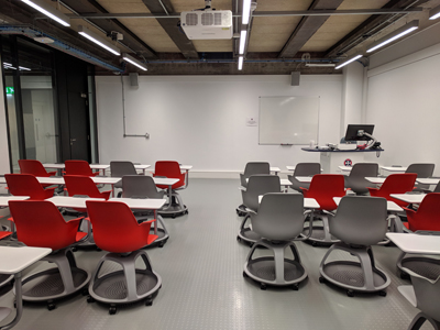 3.3 is a Tutorial Room located on the 3rd level of Lister Learning and Teaching Centre
