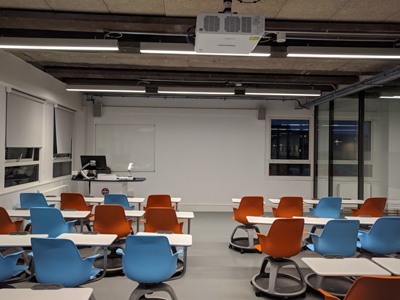 4.1 is a Tutorial Room located on the 4th level of Lister Learning and Teaching Centre